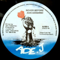 12 / JEAN ADEBAMBO / NEVER BEFORE