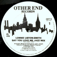 12 / LONNIE LISTON SMITH / SAY YOU LOVE ME (JAZZ MIX) / (DANCE MIX)