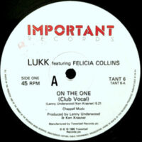 12 / LUKK FEATURING FELICIA COLLINS / ON THE ONE