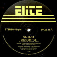 12 / SAHARA / LOVE SO FINE